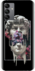 Husa din silicon compatibila cu Samsung Galaxy M52 5G - model Contemporary Art 1 