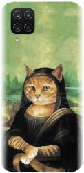 Husa din silicon compatibila cu Samsung Galaxy M62 - model Meowna Lisa 