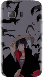 Husa din silicon compatibila cu Samsung Young 2 / G130 - model Anime Itachi Uchiha 
