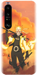Husa din silicon compatibila cu Sony Xperia 1 III - model Naruto Uzumaki 