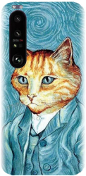 Husa din silicon compatibila cu Sony Xperia 1 III - model Vincent Meow 