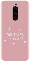 Husa din silicon compatibila cu Sony Xperia 1 - model The Future Is Bright