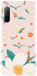 Husa din silicon compatibila cu Sony Xperia 10 II - model Floral 