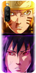 Husa din silicon compatibila cu Sony Xperia 10 III - model Naruto Uzumaki 2 
