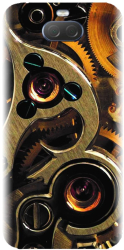 Husa din silicon compatibila cu Sony Xperia 10 - model Clock Mechanism 