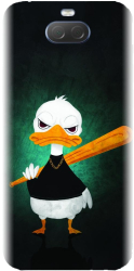 Husa din silicon compatibila cu Sony Xperia 10 - model Duck With A Bat 