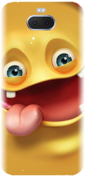 Husa din silicon compatibila cu Sony Xperia 10 Plus - model Cute Monster 