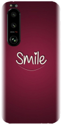 Husa din silicon compatibila cu Sony Xperia 5 III - model Smile Love 