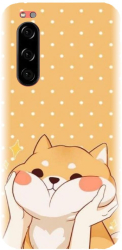 Husa din silicon compatibila cu Sony Xperia 5 - model Lovely Dog 