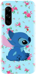 Husa din silicon compatibila cu Sony Xperia 5 - model Stitch Cellphone