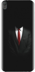 Husa din silicon compatibila cu Sony Xperia E5 - model Mystery Man In Suit 