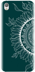 Husa din silicon compatibila cu Sony Xperia L1 - model Green Mandala 
