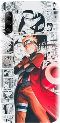 Husa din silicon compatibila cu Sony Xperia L4 - model Naruto Aesthetic 