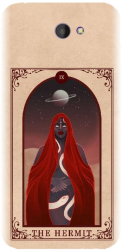 Husa din silicon compatibila cu Sony Xperia M2 - model Tarot The Hermit 