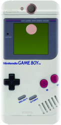 Husa din silicon compatibila cu Sony Xperia XA2 - model Retro Game Boy 