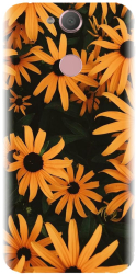 Husa din silicon compatibila cu Sony Xperia XA2 - model Yellow Flowers