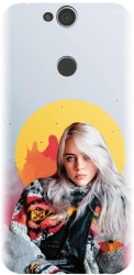 Husa din silicon compatibila cu Sony Xperia XA2 PLUS - model Billie Eilish 
