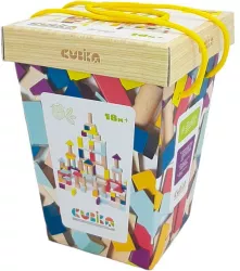 Joc din lemn set de constructii cubika 1