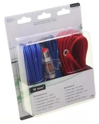 Kit cabluri pentru instalare amplificator auto grosime 10mm² 