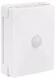 Lampa LED bidirectionala cu senzor de miscare Flippy cu baterii pentru dormitor bucatarie baie scari 2 LEd-uri 8 x 10.5 cm material ABS si 
