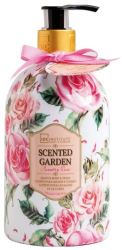 Lotiune pentru maini si corp Scented Garden Rose IDC Institute 40194 500 ml 