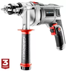 Masina de gaurit insurubat bormasina   850 W mandrina 2-13 mm Graphite 