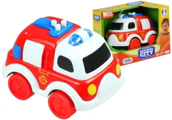Masinuta de pompieri Mini cu sunete si lumini 