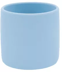 Pahar minikoioi 100 premium silicone mini cup &ndash mineral blue 