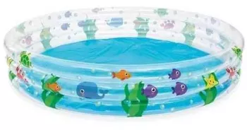 Piscina gonflabila cu 3 inele Pestisori 188 x 33 cm Bestway MY17686 