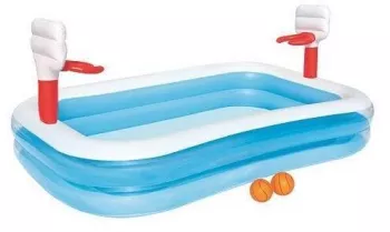Piscina gonflabila pentru copii   baschet 251x168x102 cm   Bestway  Basketball