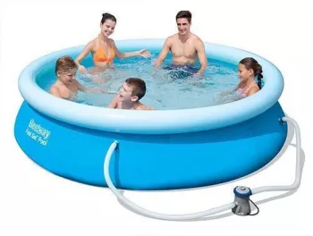 Piscina rotunda gonflabila cu filtru 305x76 cm Bestway 