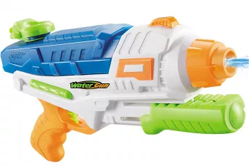Pistol cu Apa pentru Copii Rezervor Pentru Piscina/Plaja Flippy 6ani+ Albastru/Multicolor 1000ML model 2 