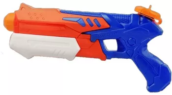 Pistol cu Apa pentru Copii Rezervor Pentru Piscina/Plaja Flippy 6ani+ Bleumarin/Rosu 300ML 