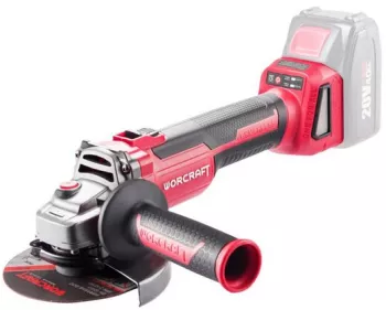 Polizor unghiular flex 2 turatii 20V Li-ion acumulator neinclus fara perii 125 mm Worcraft 
