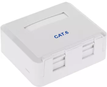 Priza dubla UTP CAT6 RJ45 8p8c 