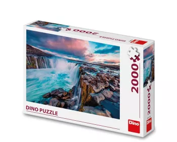 Puzzle Cascada Selfoss 2000 piese - DINO TOYS 