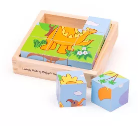 Puzzle cubic - dinozauri 