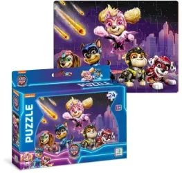 Puzzle - Patrula Catelusilor in marea aventura 24 piese 