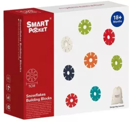 Set constructie rozete mari 139 piese cu diametru 5 cm