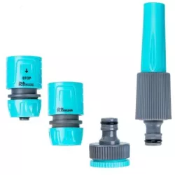 Set de stropit duza furtun cu accesorii 4&nbsp piese 1/2 Richmann 