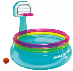 Spatiu de joaca gonflabil Intex cu panou baschet 