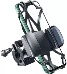 Suport telefon pentru bicicleta negru Inter-Tech MTH-200 55 x 70 x 120 mmm