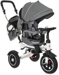 Tricicleta si Carucior pentru copii Premium TRIKE FIX V3 culoare Gri 