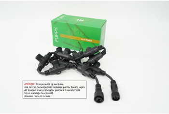Tronson Flippy 1 m IP65 Fir Negru 