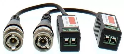 Video balun HD prin cablu UTP/FTP prindere cu surub Well 