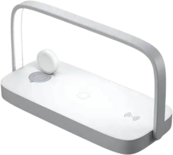 Lampa led cu incarcator wireless 3 in 1 Control tactil pentru Android si iOS Pentru birou Noptiera Optiune reglare luminozitate 15w a 