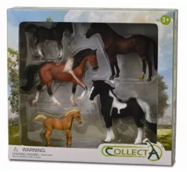Set 5 figurine viata cailor collecta 