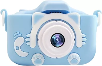 Aparat foto digital copii Albastru X5 Pisica Jucausa. 