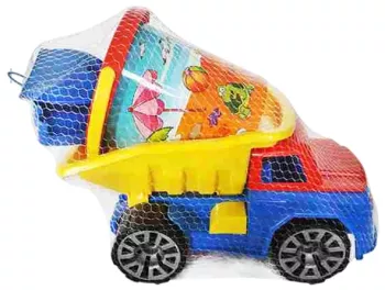Camion + accesorii nisip 32x24x17 cm 