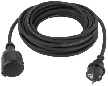 Cordon/prelungitor fisa si cupla pentru exterior Strend Pro 10 m 